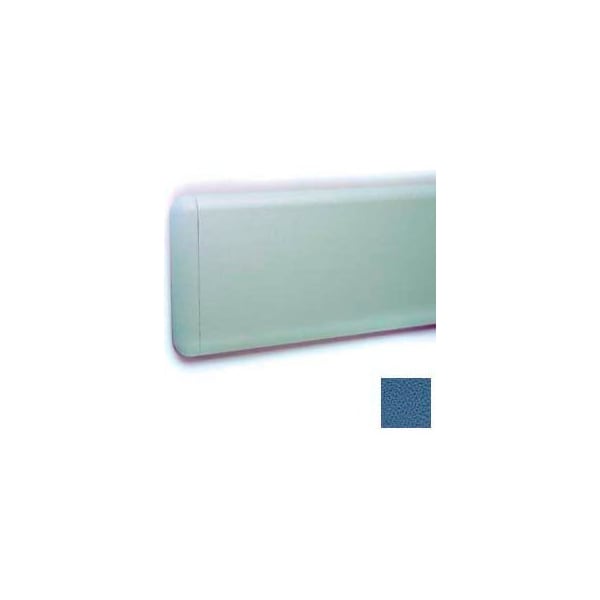 Pawling Wall Guard W/Rounded Top & Bottom Edges, Aluminum Retainer, 7-3/4"H x 12'L, Blue Bird WG-8-12-490 - main
